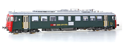 SBB RBe 4/4 1431 grün neue Berot Front  DCC Ep IV