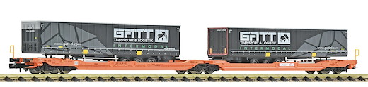 Doppeltaschen-Gelenkwagen T3000e, Wascosa