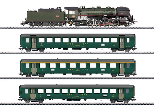 Zugset Museumszug mit 141.R, SBB