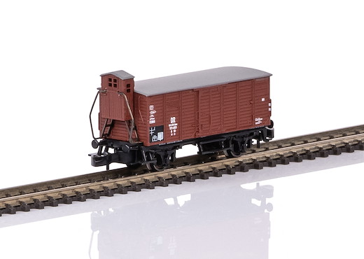 Güterwagen G 10 mit kurzem Bremserhaus, DB
