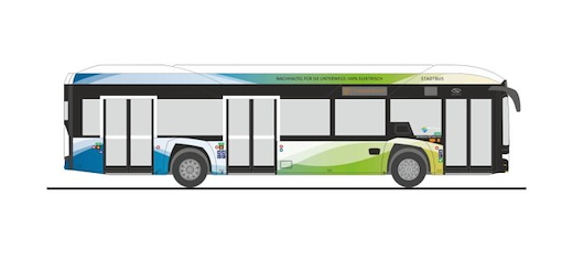 Solaris Urbino 12´19 Hydrogen Stadtbus Kreuzlingen (CH)