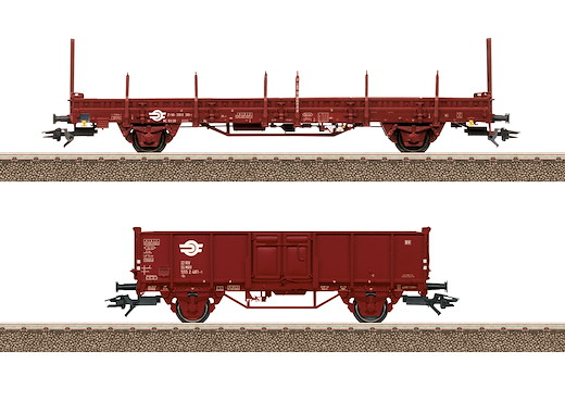 Güterwagen-Set MÁV