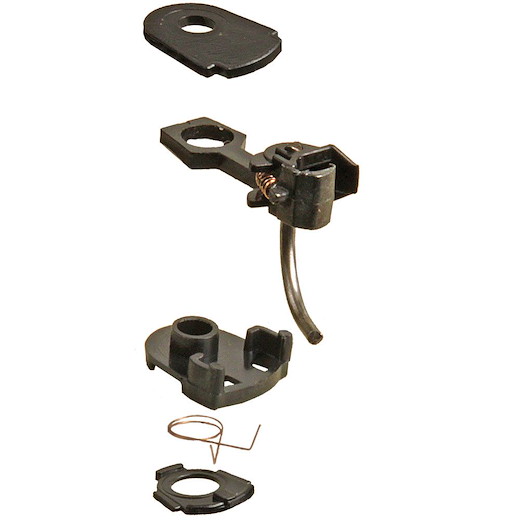 #37 HO Scale 30-Series Plastic Couplers with Gearboxes - Medium (9/32") Underset Shank