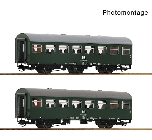 2-tlg. Set 1: Rekowagen, DR