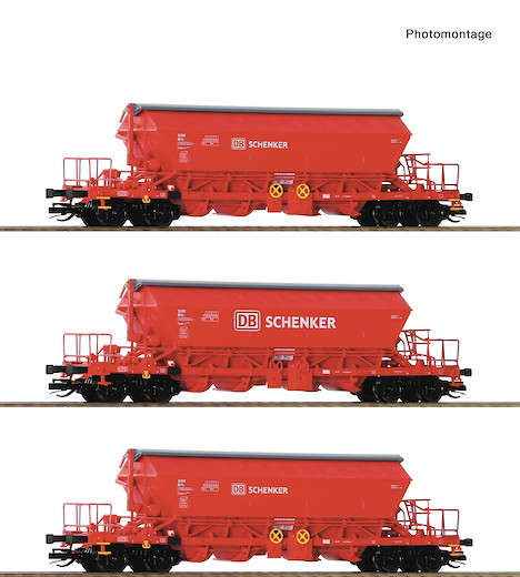 3-tlg. Set: Kaliwagen, DB Schenker