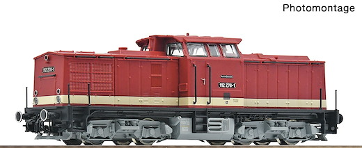 Diesellokomotive 112 276-1, DR