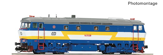 Diesellokomotive 751 372-4, CD