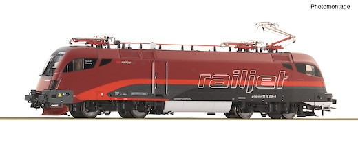 Elektrolokomotive Rh 1116 „Railjet“, ÖBB