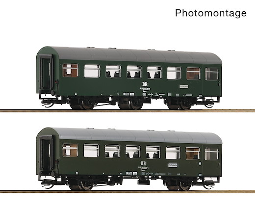 2-tlg. Set 2: Rekowagen, DR