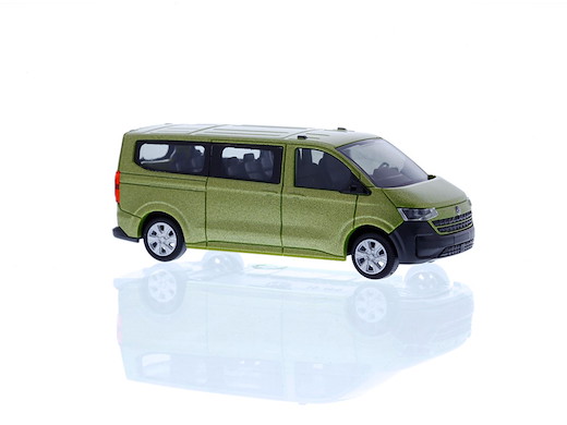 VW Transporter T7 Bus LR FD warm green metallic