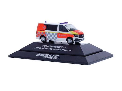 Volkswagen T6.1 Notarzt Johanniter Mannheim