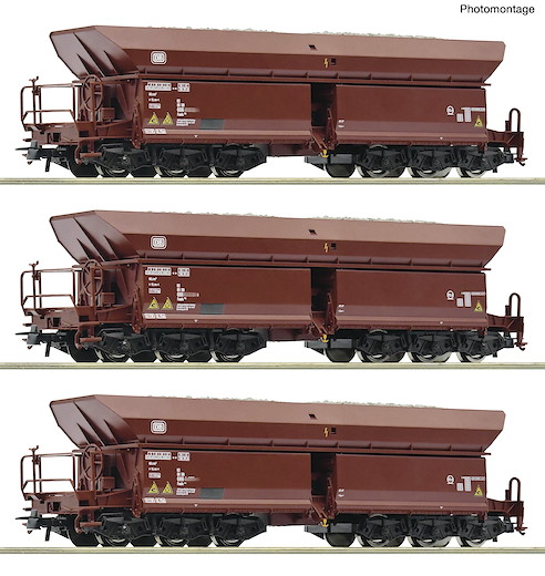 3-tlg. Set 2: Erzwagen, DB